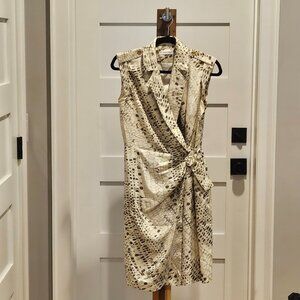 Calvin Klein Faux Wrap Dress